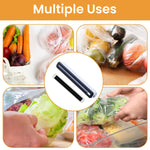 HASTHIP Food Film Roll Dispenser for Kitchen with Bi Directional Cutter and Magnetic Base | Fits 11.81 Width Rolls