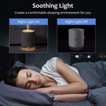 500ml Mini Silent Humidifier Household Car Humidifier Desktop Humidifier with Atmosphere Light Car Office Kids Room Bedroom Auto Shut-Off, 2 Spray Modes,LED (white)