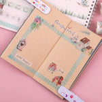 HASTHIP Washi Tape Set for DIY Crafts with 20 Rolls 2m Each in Blue Autumn Elk Style | Paper Decor