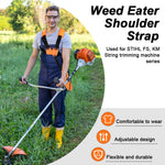 HASTHIP Weed Eater Strap for Trimmer and Mower Use with Quick Release Clasp | Adjustable Nylon Shoulder Harness