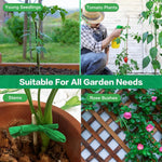 HASTHIP® 2pcs Gardening Cloth Ties98.4Ft Per One Cloth Ties Stretchy Fiber Acrylic Fiber Ties Temporary Ties Gardening Fabric Ties for Climbing Plants, Bundling