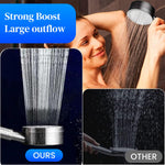HASTHIP Hand Shower Head for Bathroom with 2.5 GPM Pressure Increaser and 304 Stainless Steel
