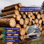 HASTHIP Chainsaw Replacement Chain for 18in Gas Saws with 62 Drive Links and Low Kickback Design