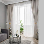 HASTHIP Brass Curtain Clips for Drapes with Strong Magnetic Hold 2 Pieces Gold | No Hook Needed