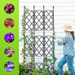 HASTHIP® Trellis for Flower Bed DIY Assembly Upright Climbing Trellis for Plants Outdoor Indoor Plant Trellis for Flower Pots Decorative Climbing Trellis