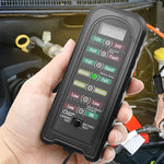 HASTHIP® 12V 24V Car Battery Tester and Alternator Tester, Automotive Load Tester Indicator 12 Volt Auto Check