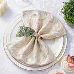 HASTHIP Napkin Rings for Weddings and Christmas featuring Eucalyptus Leaf and Hemp Rope | 6Pcs Rustic Table Holders