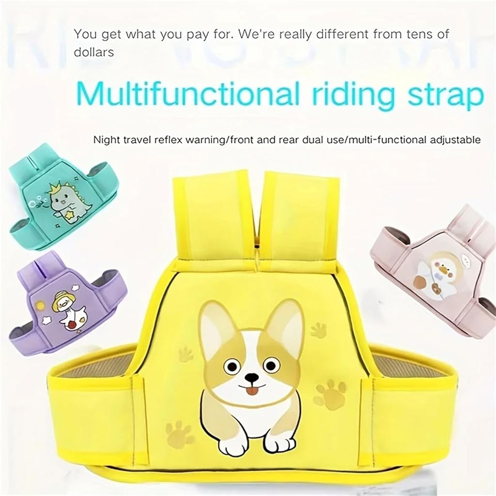HASTHIP® Cartoon Pattern Motorcycle Adjustable Kids
