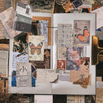 HASTHIP Vintage Scrapbooking Paper Set for DIY Crafts with 480 Sheets and 8 Unique Themes