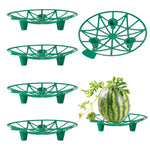 HASTHIP® Melon Cradle Squash Cradle 7.6 Inches Round Plastic Melon Cradle Melon Fruit Holder Plant Support Cradle for Melons, Squash