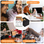 HASTHIP Mom I Want to Hear Your Story Jar for Mothers featuring Color Coded Themes | Thoughtful Family Conversation Game
