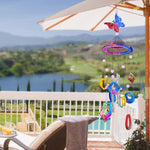 HASTHIP Resin Molds for DIY Wind Chimes with Butterfly and Geometric Designs | Home Decor Craft Kit