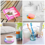 HASTHIP Resin Moulds Set for DIY Crafts with 20 pcs Silicone Molds and Accessories | Reusable Epoxy Casting Kit