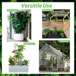 HASTHIP Copper Wire Plant Supports for Garden Use with Spiraled Design 11 in Sticks
