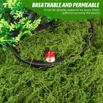 HASTHIP Artificial Moss for Planter Decoration and DIY Crafts featuring 100g Fresh Green Texture | Ideal for Terrariums and Fairy Gardens