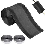 HASTHIP Floor Cable Cover for Office Carpet with Self-Adhesive Hook and Loop Fastening 3.3ft