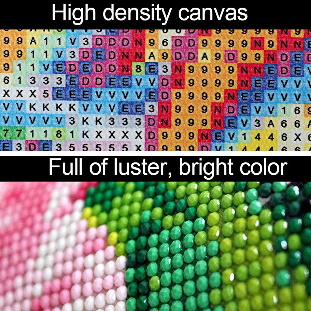 DIY 5D Diamond Painting by Number Kits Full Drill Crystal Embroidery Household Wall Decoration Art Crafts-Unicorn