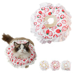 HASTHIP® Cute Cat Recovery Collar Soft Adjustable Cats Cone, M
