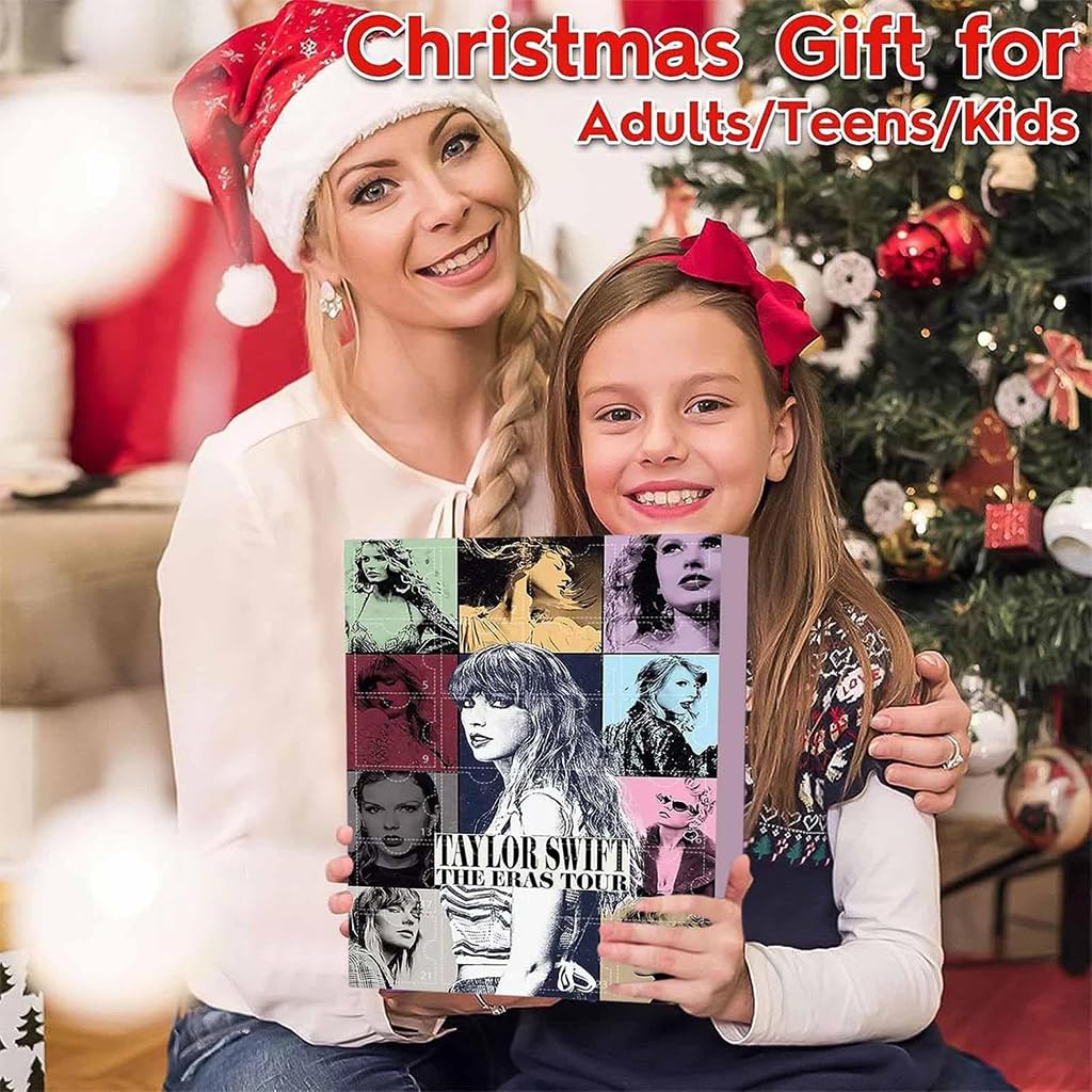 Taylor Merch 24 Days Advent Calendar Gift for Music Lovers
