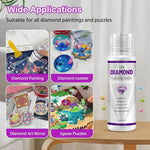 HASTHIP Diamond Painting Sealer for 5D Art and Puzzles with 120ml PVA Formula | Permanent Shine