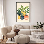 HASTHIP Paint by Numbers Kit for Adults and Kids featuring 40x50cm Canvas | Acrylic Botanical Art Set