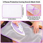 HASTHIP Protective Ironing Mesh for Clothes with See Through Heat Resistant Design 60x40cm | Reusable Washable Pressing Cloth