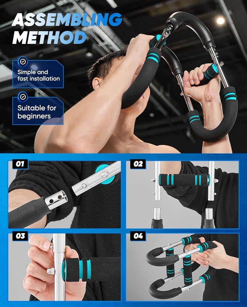 HASTHIP® Twister Arm Trainer, Adjustable Forearm Strengthener,