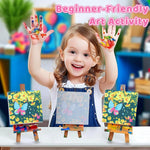 HASTHIP Paint by Numbers Kit for Adults featuring 16x20 in Canvas with Brushes and Pigments | DIY Art for Beginners and Kids