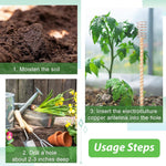 HASTHIP Copper Wire Plant Supports for Garden Use with Spiraled Design 11 in Sticks