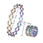 HASTHIP® Anillo de pulsera retráctil ajustable impermeable