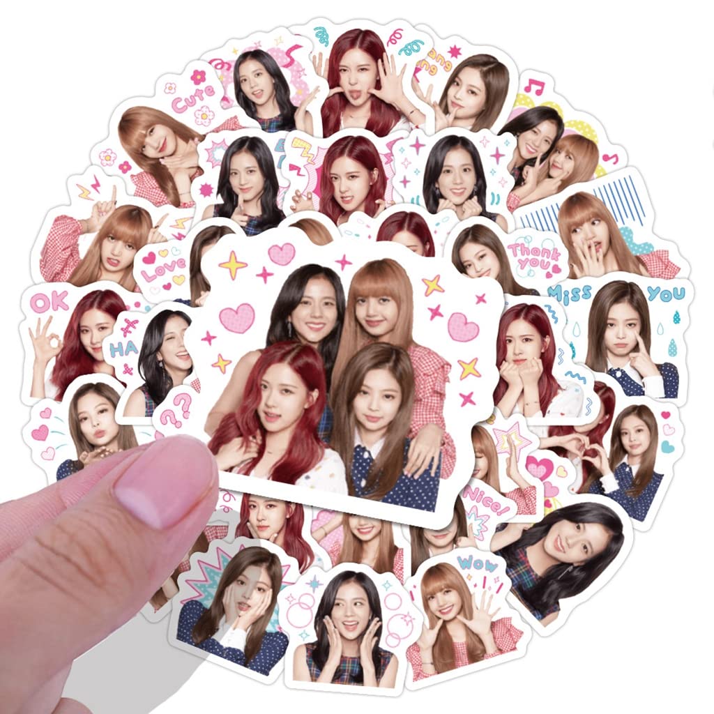 80 South Korean blackpink stickers Park Caiying Kim Zhini Hand Account Materials LISA Hand Account