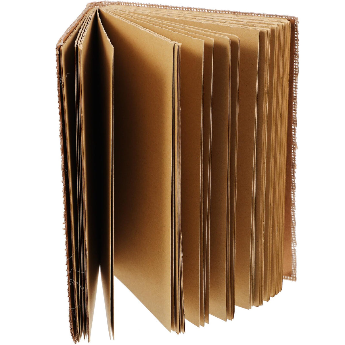 HASTHIP® Cuaderno de Aventuras Vintage,Diario de Escritura en Blanco Lino Unisex,146 Páginas Gruesas 150gsm sin Sangrado Libreta Notas Regalo Cumpleaños o Aniversario - Marrón