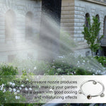 HASTHIP Metal Garden Sprayer Nozzle for Plants featuring Atomizing Ring & 2PCS Set | Stainless Steel Outdoor Water Pump