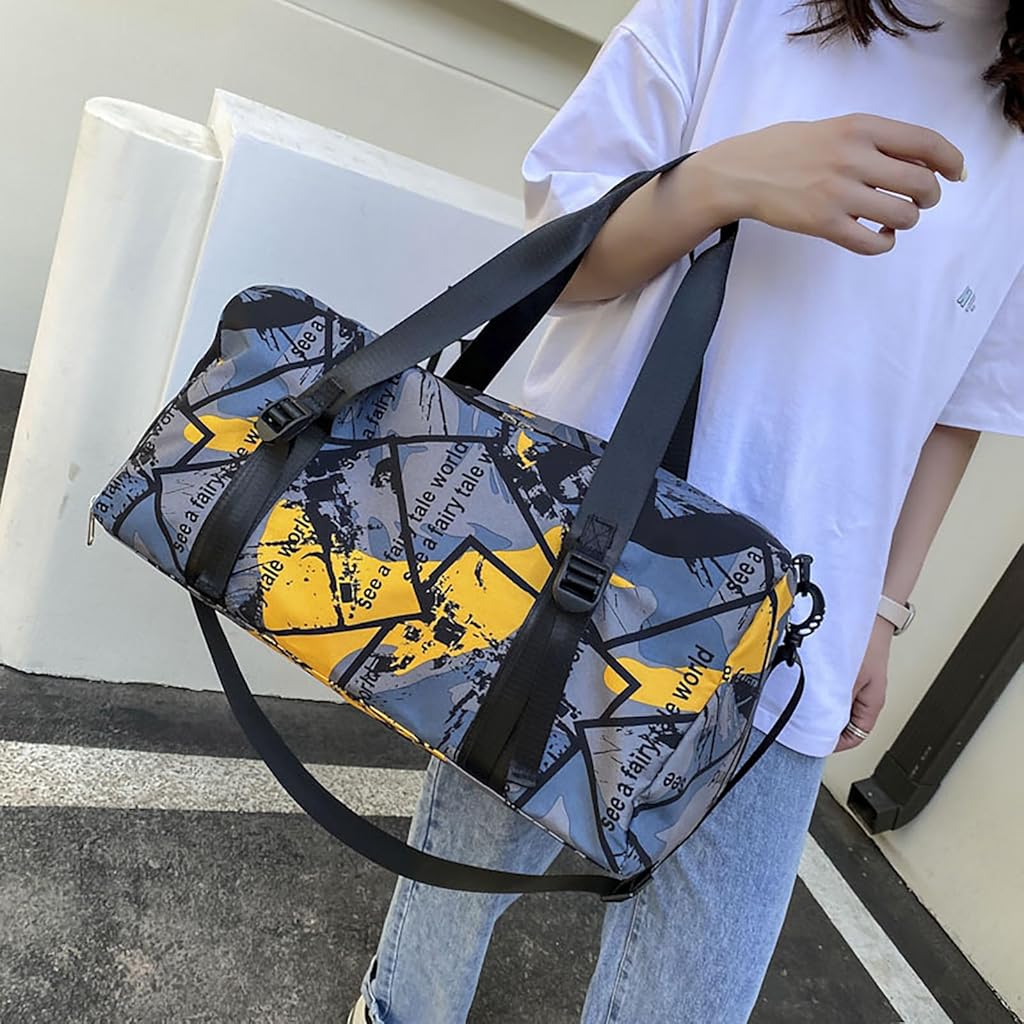 HASTHIP® Bolsa de gimnasio con separación de ropa seca y húmeda