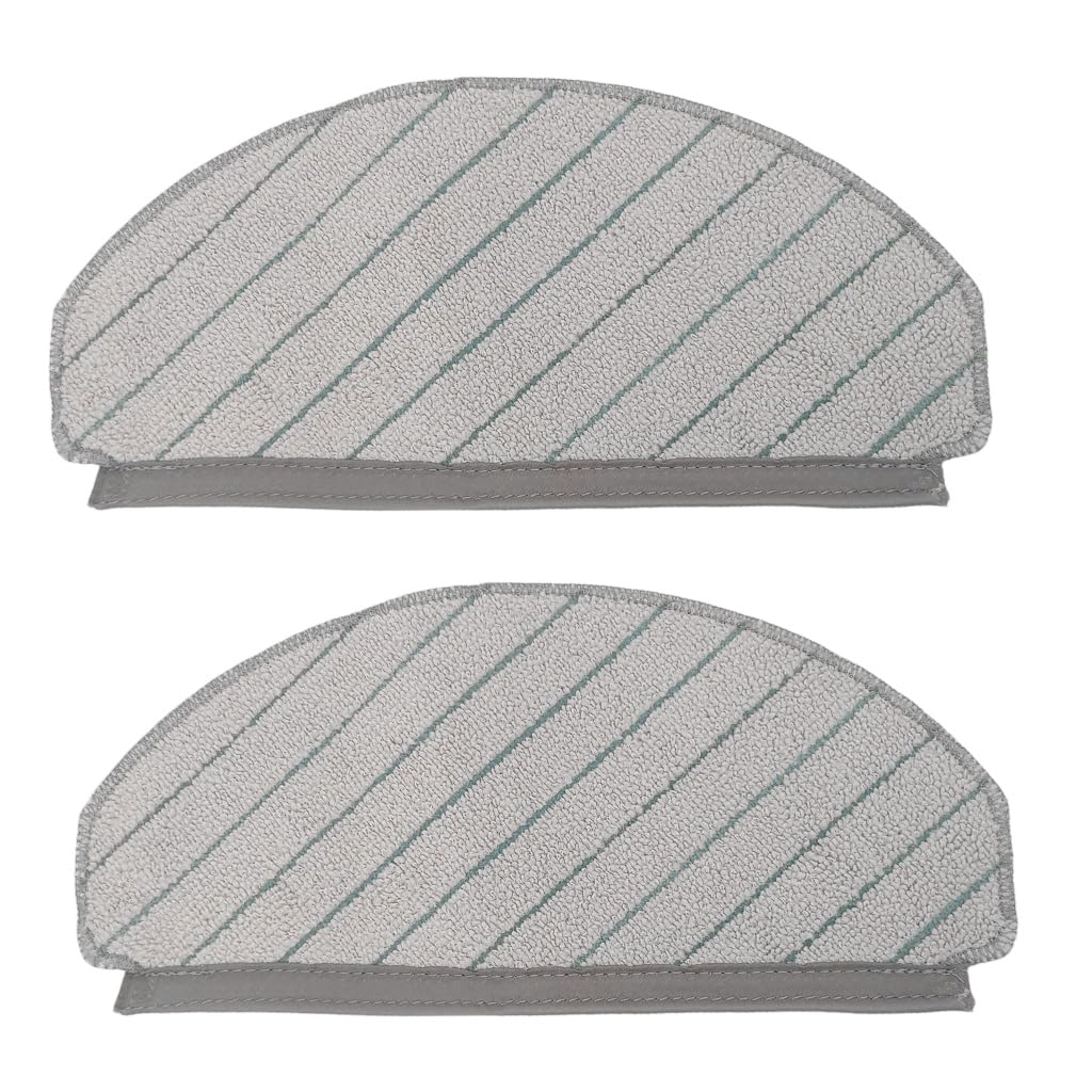 HASTHIP® Compatible with N20 PRO, 2-Pack Microfiber Mop Cloths, Streak-free Floor Cleaning Pads for Hard Wood Floor, Efficient Dust & Dirt Removal/