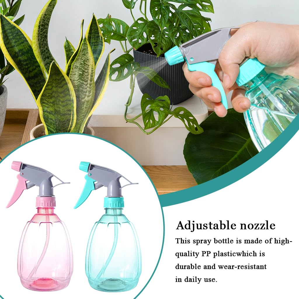 HASTHIP Spray Pump Bottles for Gardening and Cleaning with 500ml Capacity featuring Rotatable Nozzle | Dual Stream and Mist Modes