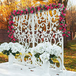 HASTHIP Artificial Rose Flower Vine Garland for Home and Wedding Décor 1.8m | Plastic and Cloth Rose Red