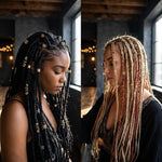 HASHITP 220-Pc Gold Hair Jewelry for Braids