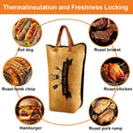 HASTHIP BBQ Meat Insulation Bag for Barbecue and Grilled Foods 15x21 in featuring 4 Layer Thermal Design