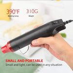 HASTHIP Mini Heat Gun for DIY Crafts with 300W Power and 200°C Heating | ABS & Stainless Steel