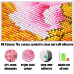 HASTHIP Diamond Painting Kit for DIY Wall Decor with 40×50cm Full Drill Canvas | Round Resin Rhinestones for Adults and Kids