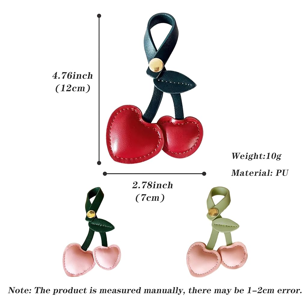 HASTHIP® Lindo dije de cereza para bolsos