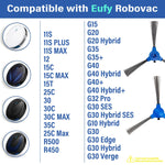 HASTHIP Replacement Side Brushes for Eufy RoboVac 11S 30 15C | Set of 4 Easy Install Parts