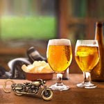 HASTHIP Motorcycle Bottle Opener for Beer with Non Slip Handle and Zinc Alloy Craft | 12.6×5.1×0.5cm Gift for Dad