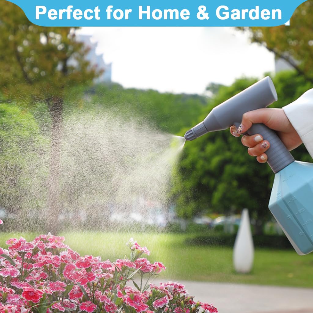 HASTHIP 1L Electric Watering Can with Gimbaled Nozzle