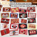 HASTHIP Scrapbook Stickers for DIY Crafts and Journals featuring 160 Paper Designs | 4 Themes