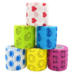 HASTHIP® Kinesiology Tape for Physiotherapy, Stmandy Vet Tape wrap, wrap Bandage, Adhesive wrap Bandage for The Person or The Pets (Cat, Dogs and Other Animal) who was injure or Have Wound