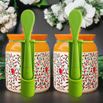 HASTHIP Fork Set for Pickles and Fruits with Ergonomic Handle and Stainless Steel Design | 1 Set