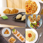 HASTHIP Dining Placemats for Table Protection with Heat Resistant Embossing | 6pcs PVC Waterproof Set 17.7x11.8cm