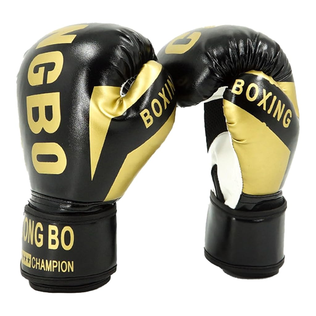 HASTHIP® Guantes de Boxeo para Niños 4oz 6oz,Guantes de Entrenamiento Juveniles Unisex para Box,Kickboxing Muay Thai y MMA Cuero PU Duradero con Acolchado Transpirable y Protección Muñeca